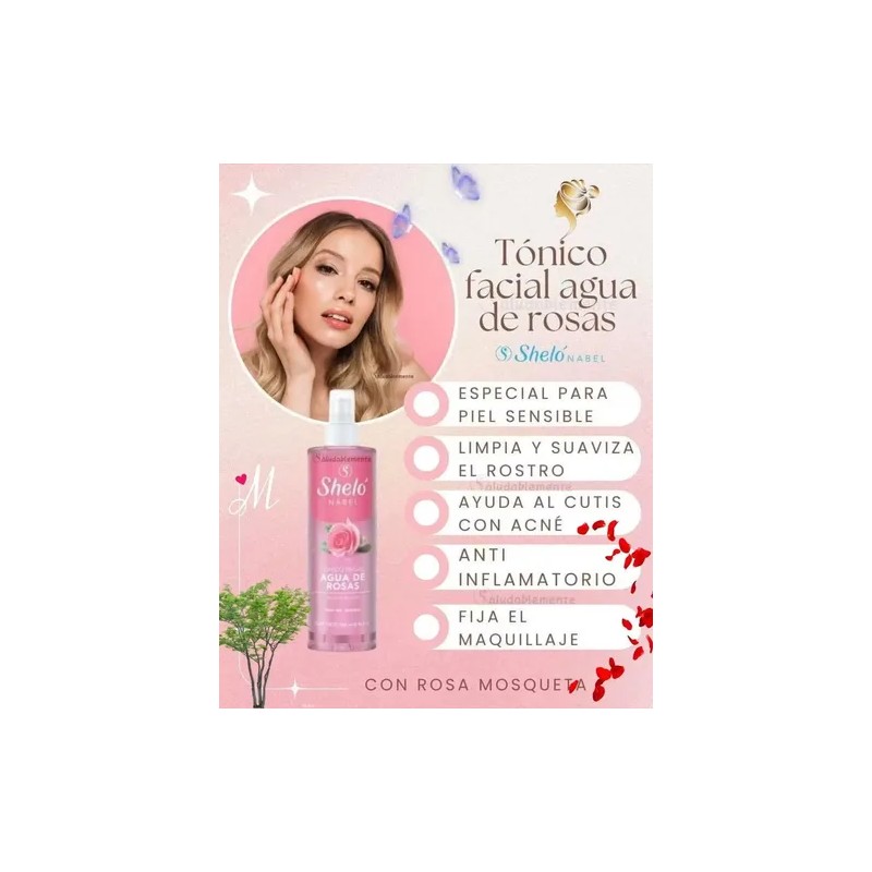 3 Aceite Rosa Mosqueta Shelo Nabel/ Piel Mixta