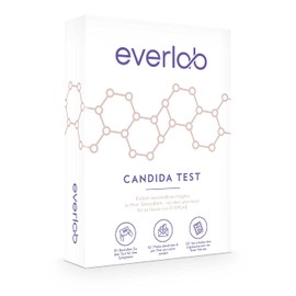 EVERLAB Candida Test - Candida albicans & other mushrooms quickly and easily test at home | chair test including tongue swab | self-test for home
