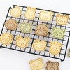 MIANXIAOXIN 8 Pcs Animals Cookie Cutters Cartoon Fun Biscuit Moulds