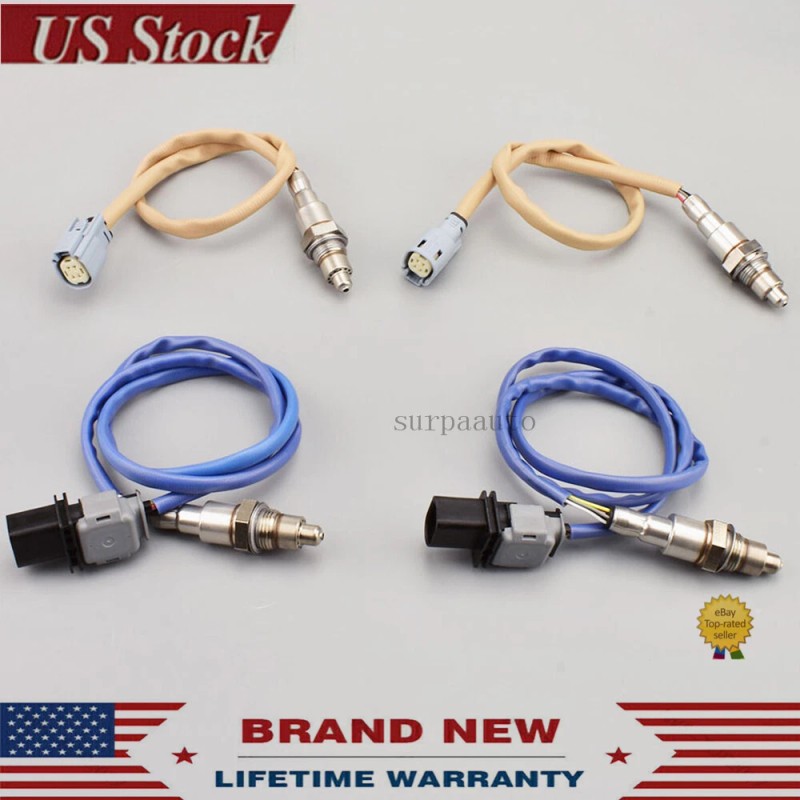 AUTO-NEW Set of 4 New Motorcraft Oxygen Sensor for 2011-2014