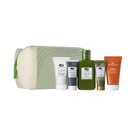 Origins Best Sellers Set by Origins for Women - 5 Pc 1oz Checks and Balances Frothy Face Wash, 3.8oz Mega Mushroom Relief and Resilience Soothing Trea