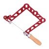Mini Woodworking Hand Saw U Shape Wooden Handle Coping Saw