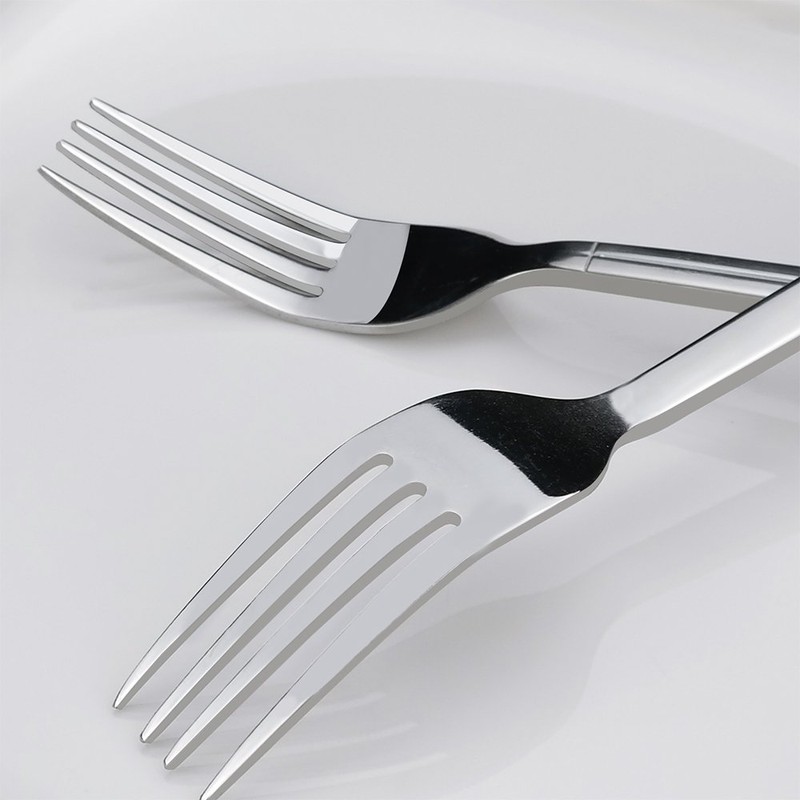 Lesbin Stainless Steel Tableware Dinner Forks/Table Forks, Set of 12,