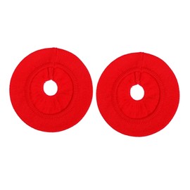 LALAFINA 1Pair Premium Knitted Earphone Covers Durable Earphone Protectors for Red Dust Covers Essential Earphone Accessories Quality Sound Protection