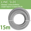 DY.2ten Heavy Duty Nylon - Steel Grass Trimmer Line 0.095in