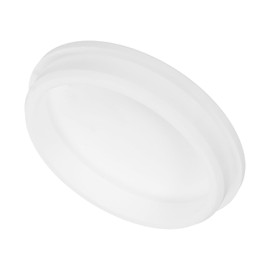 QUARKZMAN Hohe Temperatur Silikon-Stecker Montage Durchmesser 121,5 mm / 4,78 Zoll T-förmiger Gummistopfen Lochstopfen für Pulverbeschichtung Dichtungsstopfen Weiß Packung mit 1