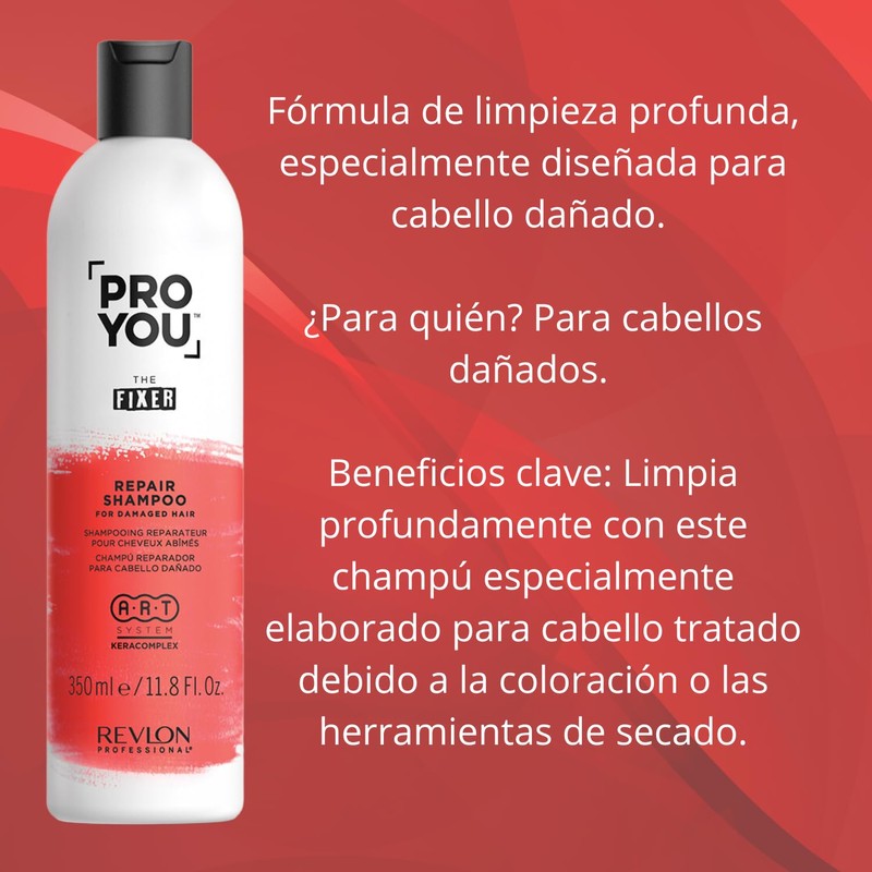 Shampoo Reparador The Fixer Pro You | Para Cabellos Dañados