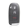Unifizz 4 Buttons Keyless Entry Remote Car Key Fob Black