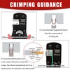 Anxingtools Micro Connector Pin Crimping Tool 0.03-0.52mm² 32-20AWG Ratchet Crimper