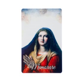 SercelPress: Memorare: Pocket PrayerFulls: Durable Wallet Prayer Card: Catholic Prayers