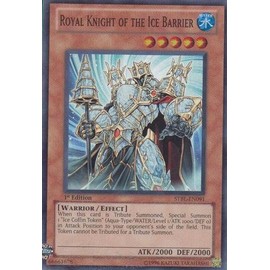Yu-Gi-Oh! - Royal Knight of The Ice Barrier (STBL-EN091) - Starstrike Blast - 1st Edition - Super Rare