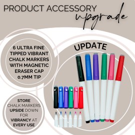 Premium Acrylic Calendar for Wall (16.75” x 13.25” x 1/4”) Acrylic Family Wall Calendar, Clear Calendar for Wall, Calendar Dry Erase Board for Wall, Home, Office, or Family Command Center