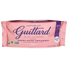 GUITTARD Organic Akoma X Semisweet Chocolate Chips, 10 OZ