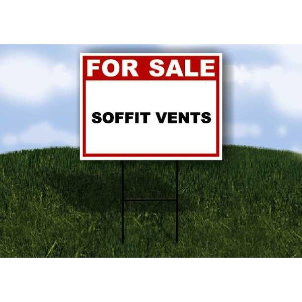 SOFFIT VENTS For Sale Whte Red Black 1 Single Sided