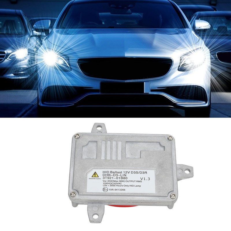 12V Aluminium Alloy HID Ballast 3T921‑01B80 Xenon Lamp Control Unit