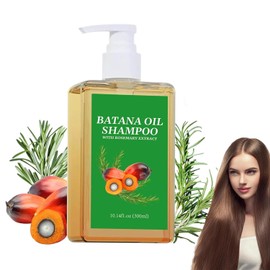Champ de aceite de batana 300MLBatana Oil ShampooChamp Batana con Extracto de Romero para nutrir el cabello, champ para dar volumen y proteger el...  