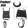 12 Pcs Plastic S Hook Clips, Elastic Rope Hooks, Car