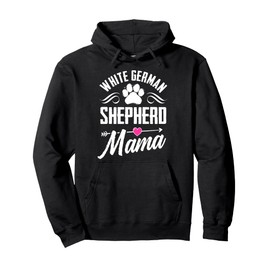 White German Shepherd Mom Pullover Hoodie