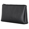 VON HEESEN Cosmetic Bag Toiletry Bag, Black carbon, medium /