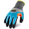 Ironclad Command Touchscreen Insulated Cut Resistant Glove; Sandy Nitrile Coating,