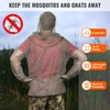 Mosquito Bug Jacket for Men Women, 2 Pcs Mosquito Net