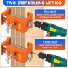 AMGSH Cabinet Clamps 2 Pack – Heavy Duty Face Frame