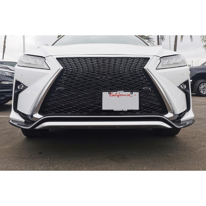 iJDMTOY No Drill Front Grille Mesh Mount License Plate Relocator