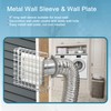 JPFLAEYX Dryer Vent Kit 4 Inch with Metal Bird Guard,