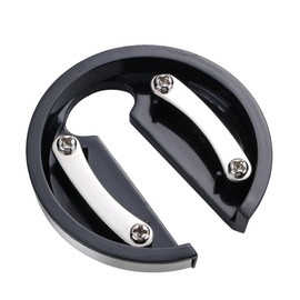 Wine Foil Cutter Capsule Cutter for Wine Bottles Stainless Steel Pack of 2 Design Foil Cutter, Stainless Steel Blades, Foil Remover Effortlessly Removes Foil Top, Gift for Wine Lovers, Silver