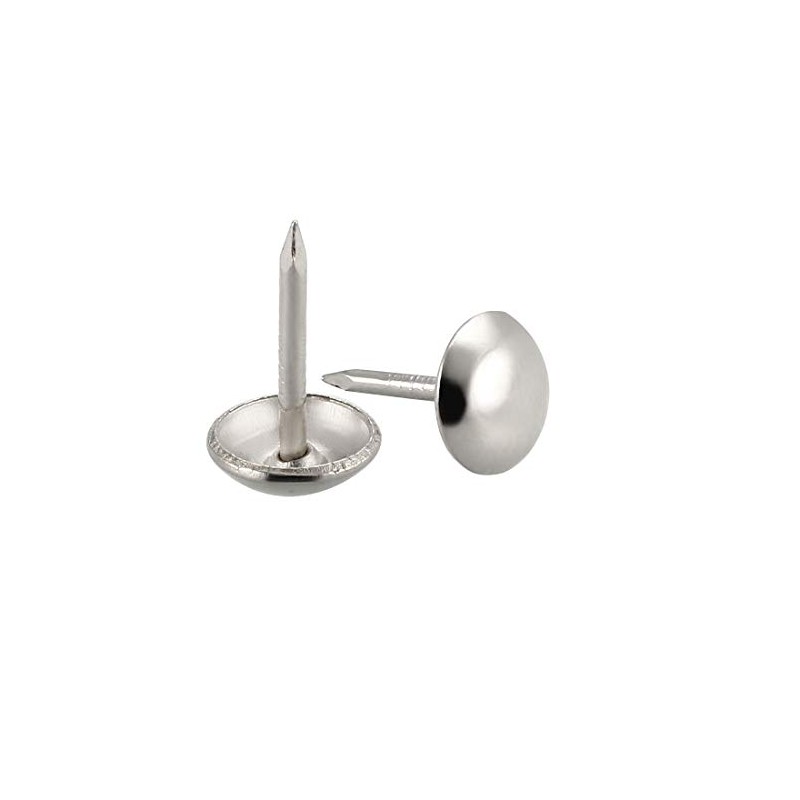 sourcing map Upholstery Nails Tacks Furniture Pins 9mm/0.35" Head Dia