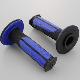 Daytona ProGrip 98145 Motorcycle Grip, Handle Diameter φ0.9 inches (22.2 mm), For Off-Road Use, 4.5 inches (115 mm), Anti-Vibration Gel, End Non-Penetration, 798 Type, Black/Blue