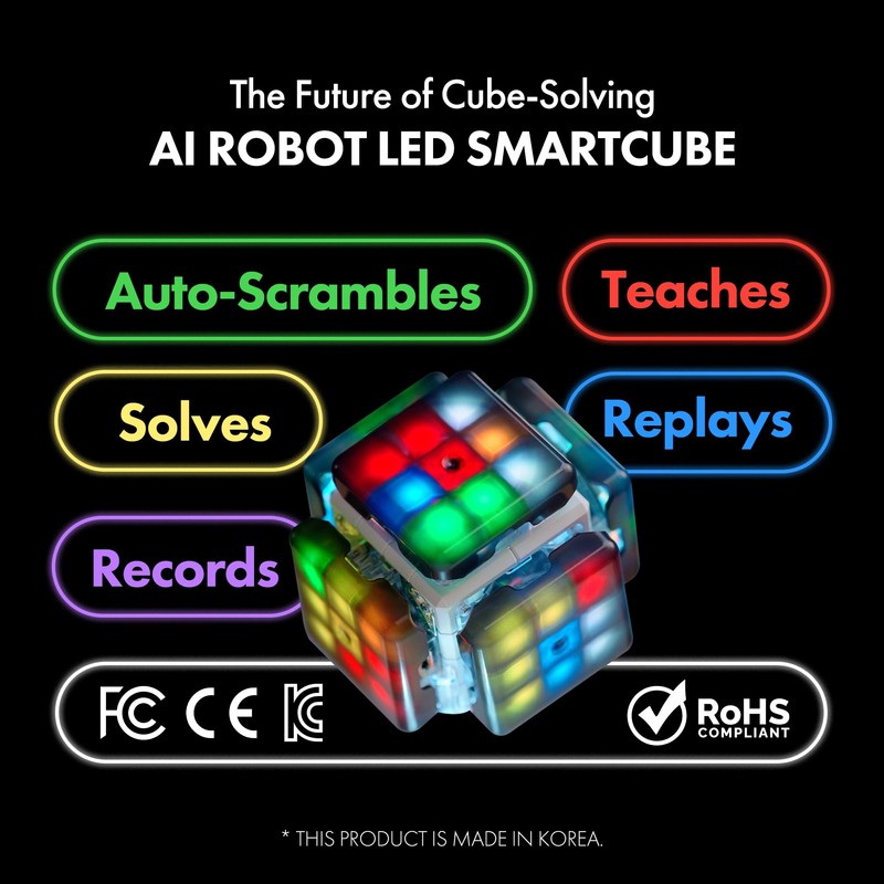 eX-Mars TokTok Cube, One Cube, Endless Fun - Learn Cubing