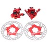 4pcs Disc Brake Kit Aluminium Alloy Disc Brake Calipers Rotor