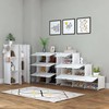 HOMIDEC Shoe Rack, 6 Tier Shoe Storage Cabinet 24 Pair