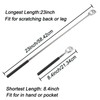 WOVTE Bear Claw Extendable Back Scratcher for Men Women, Stocking