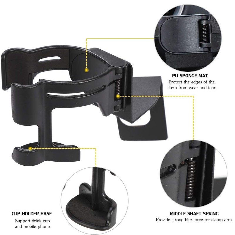 Savadicar JL & JT Multi-Function Drink Cup Phone Holder, 2