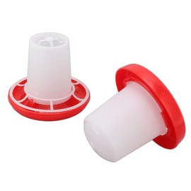 Chick Feeder and Drinker Kit, Easy Clean Plastic Automatic Feeding and Watering Feeder for Chicks