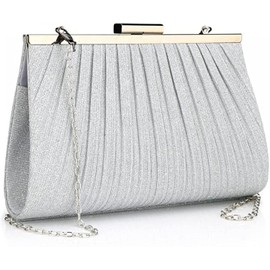 Fioeyr Women's Handbags Shoulder Bags Glitter Clutch Bags for Women Sparkly Evening Bags Sequin Bag for Wedding, Party, Date, Prom