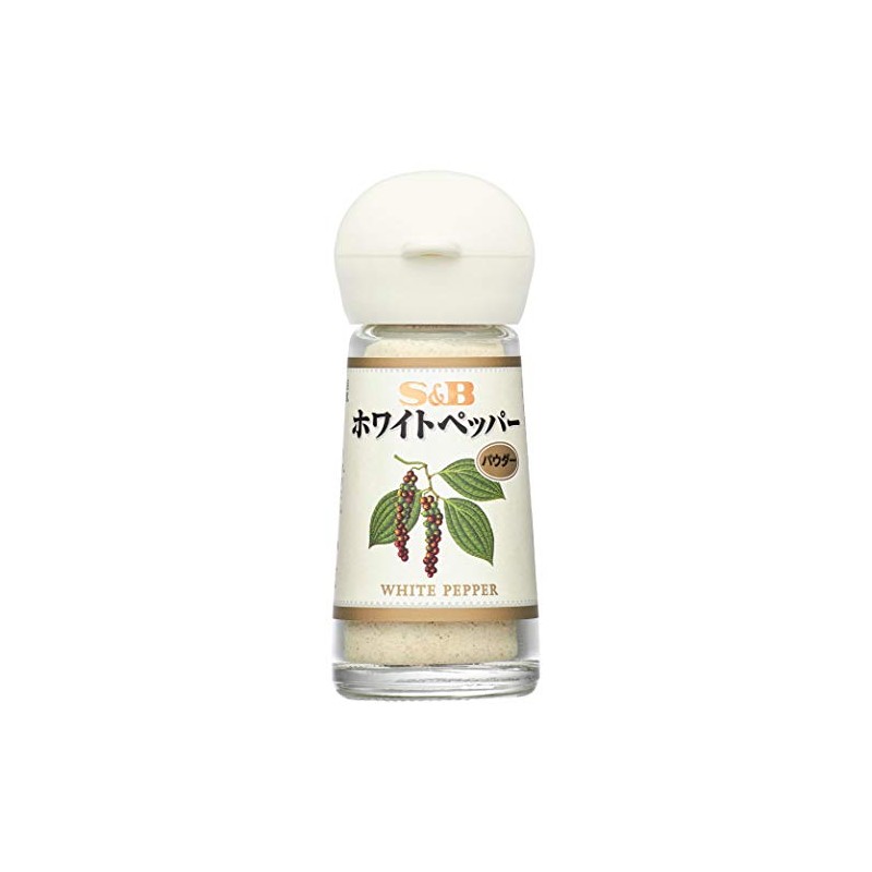 S&B White Pepper (Powder) 0.5 oz (15 g) x 5