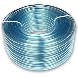 Wadoy Clear PVC Tubing Pipe Hose 5 Metres 12mm ID x 15mm OD