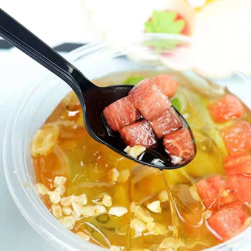 2 x Black Spoons | Heavy Duty Spoon (Pack of