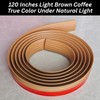 1/5 inch Height Floor Transition Strip, Self Adhesive Carpet Wood