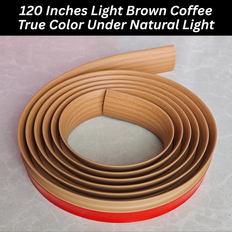 1/5 inch Height Floor Transition Strip, Self Adhesive Carpet Wood