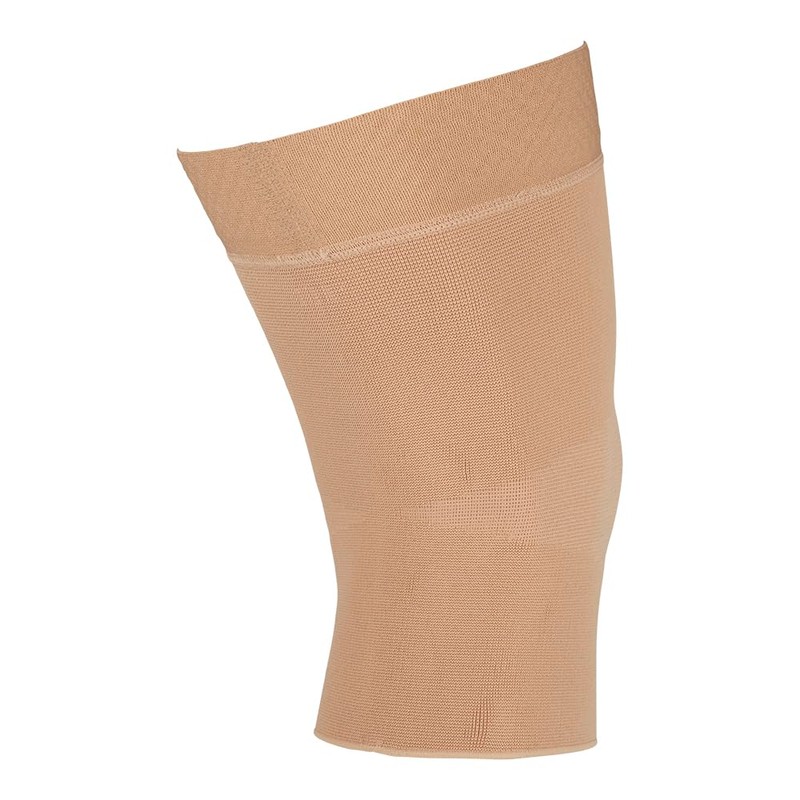 medi Seamless Knit Knee Support Compression Sleeve w/Band Beige XS