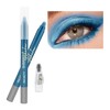 SAUBZEAN Blue Eyeshadow Stick Makeup, Highlighter Cream Brightener Eye Shadow