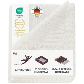 Blumtal Non-Slip Vinyl Carpet Mat, Carpet Non-Slip Underlay, Cut to Size, Non-Slip Mat, Car and Drawer, 80 x 200 cm, Set of 2