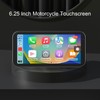Pantalla Táctil Inalámbrica para Motocicleta de 6,25 Pulgadas para Carplay