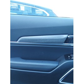 JUIVEEL Matte Wood Grain Style Interior Door Panel Trim Covers Compatible with Kia Telluride 2020-2024 Accessories