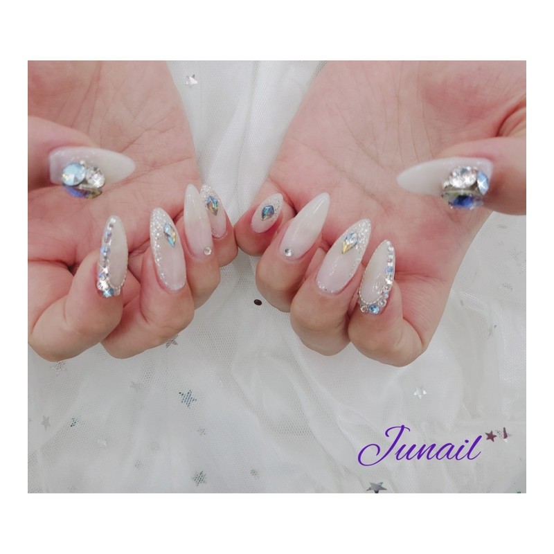 Invitation handmade nail tips ✨ - Long Oval /