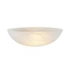 Aspen Creative 23099-11 Alabaster Contemporary Replacement Glass Shade for Medium